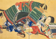 図版：「狐忠信と初音図（春画屏風）」（部分）