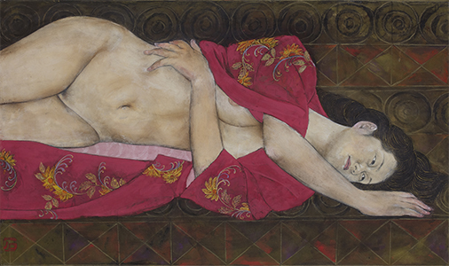 図版：「蘇る思ひ」49.2 × 82.9cm